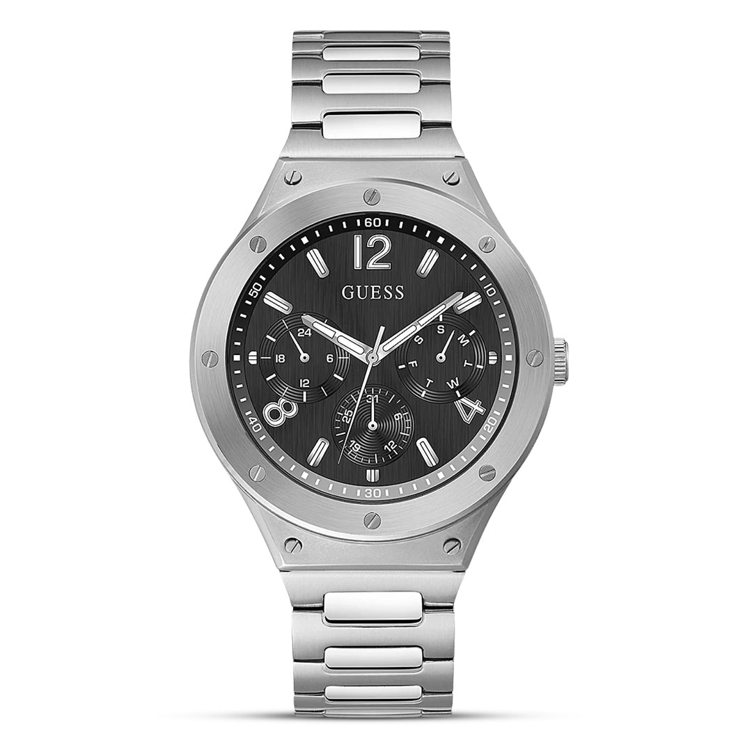 Guess Scope Multifunction Black Dial Men's Watch | GW0454G1