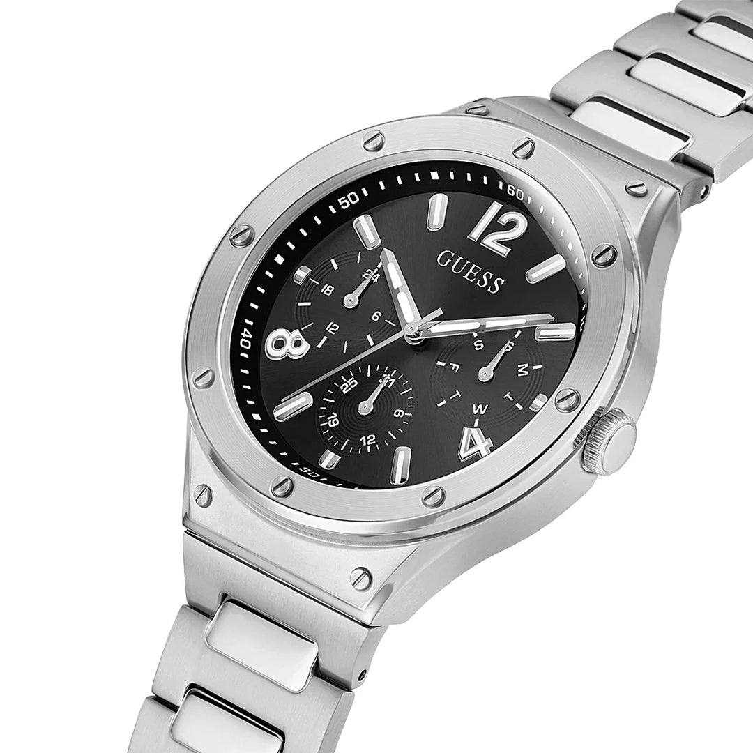 Guess Scope Multifunction Black Dial Men's Watch | GW0454G1