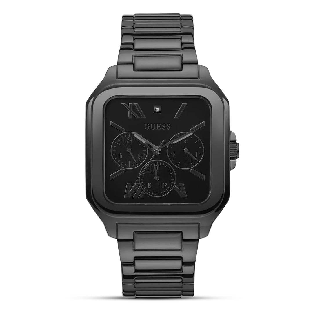 Guess Dress Multifunction Black Dial Men's Watch | GW0631G2