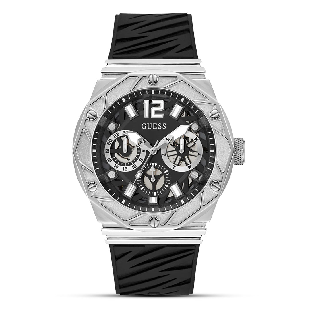 Guess Rival Multifunction Black Dial Men's Watch | GW0634G1