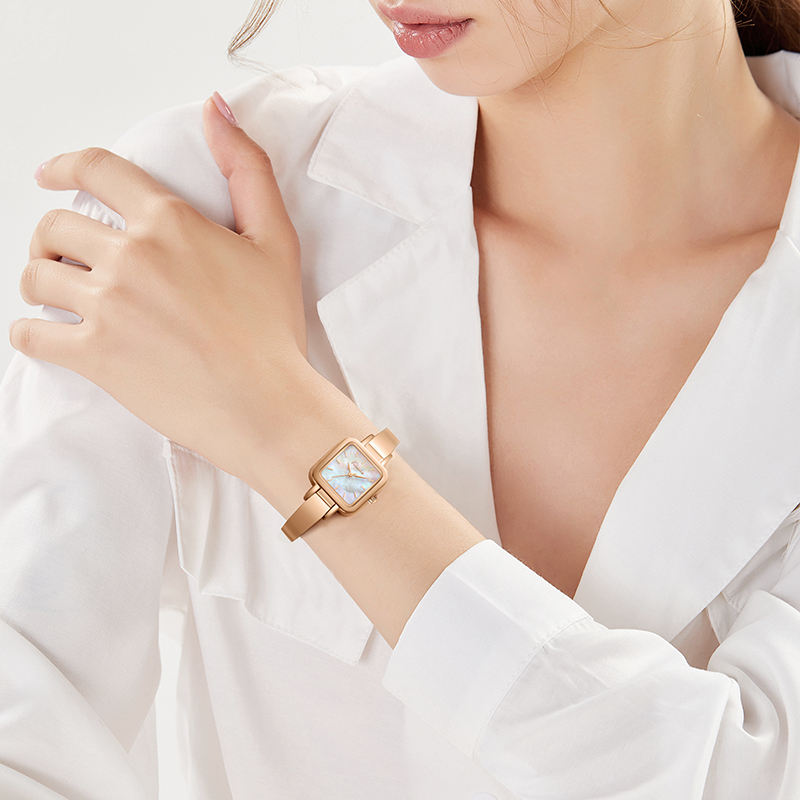 Kimio Square Shape Multi Color Bracelet Ladies Watch | K6619S