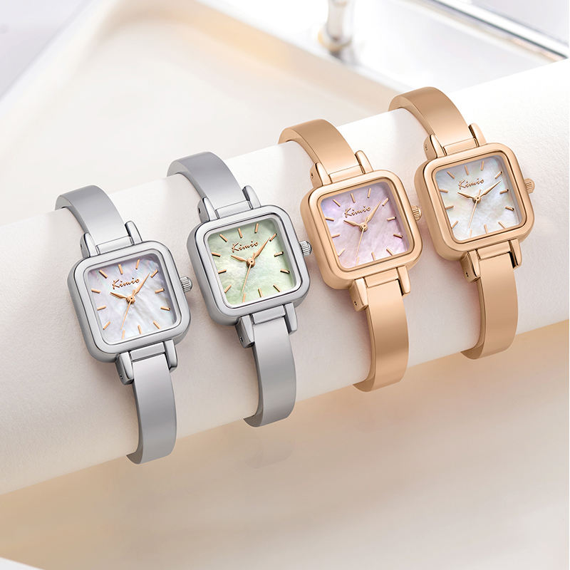 Kimio Square Shape Multi Color Bracelet Ladies Watch | K6619S