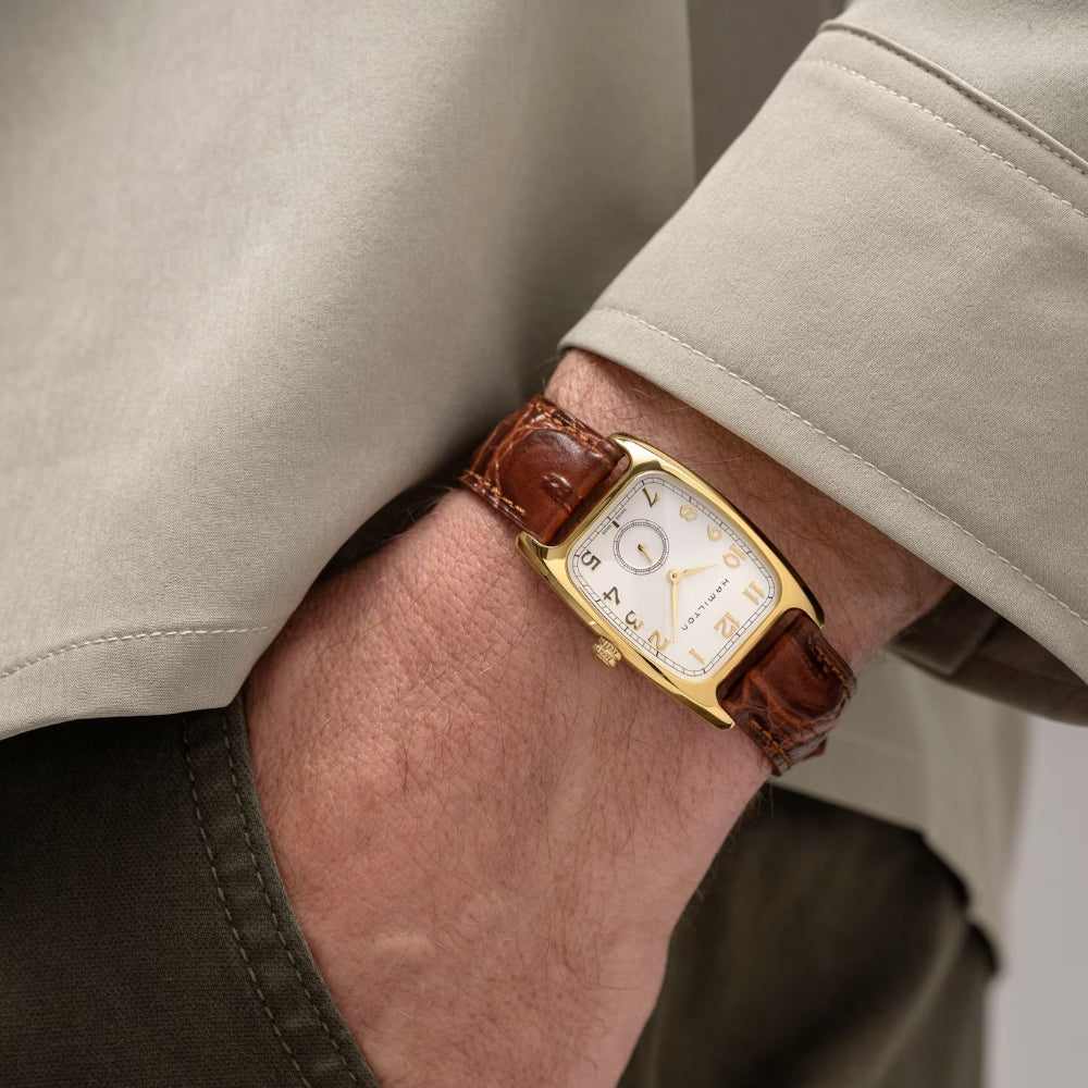 Hamilton Boulton Quartz White Dial Men's Watch | H13431553