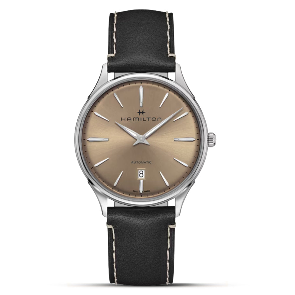 Hamilton Jazzmaster Thinline Automatic Brown Dial Watch | H38525721