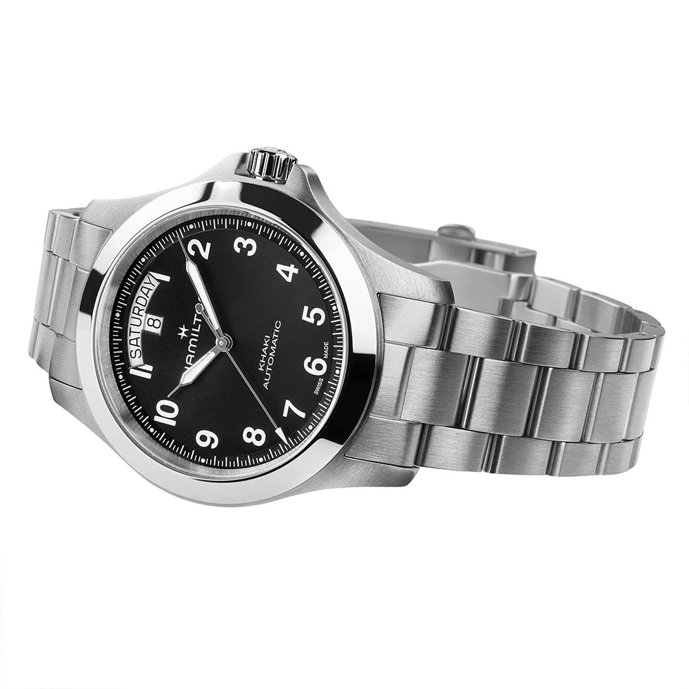 Hamilton Field King Automatic Black Dial Watch | H64475131