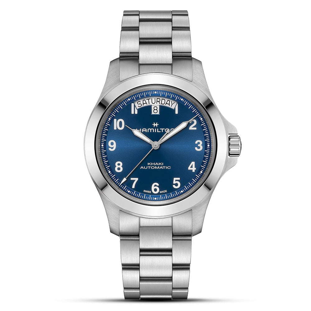 Hamilton Field King Automatic Blue Dial Watch | H64475140