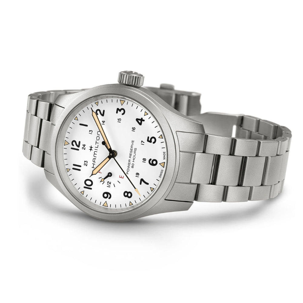 Hamilton Khaki Field Mechanical White Dial Men's Watch | H69509110