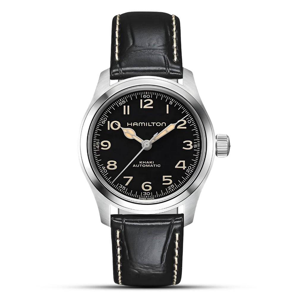 Hamilton Khaki Murph Automatic 38mm Black Dial Men's Watch H70405730
