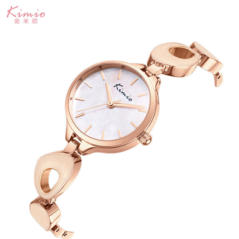 Kimio Pink Dial Rose Gold Strap Ladies Watch | K6639S-XZ1RRZ