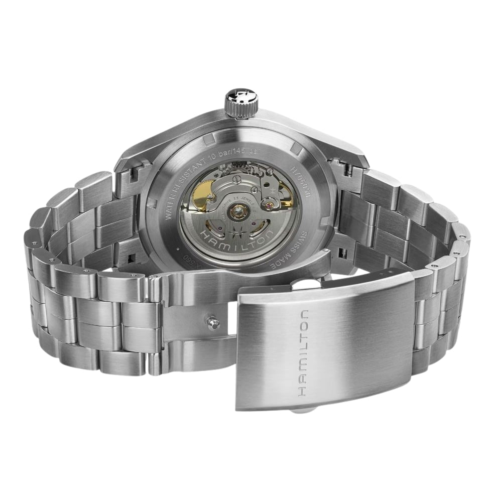 Hamilton Khaki Field Stainless Steel Blue Dial Men's Watch | H70605140