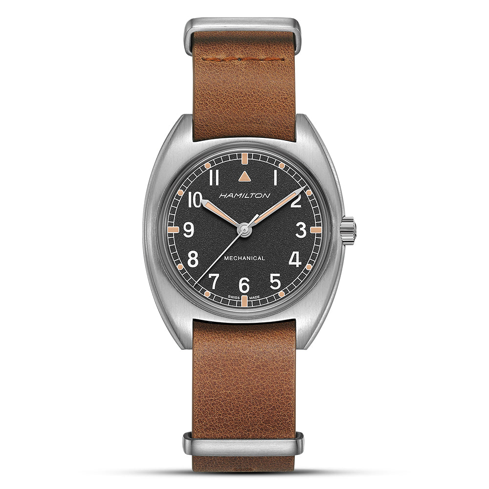Hamilton Khaki Field Mechanical Black Dial Men's Watch | H76419531
