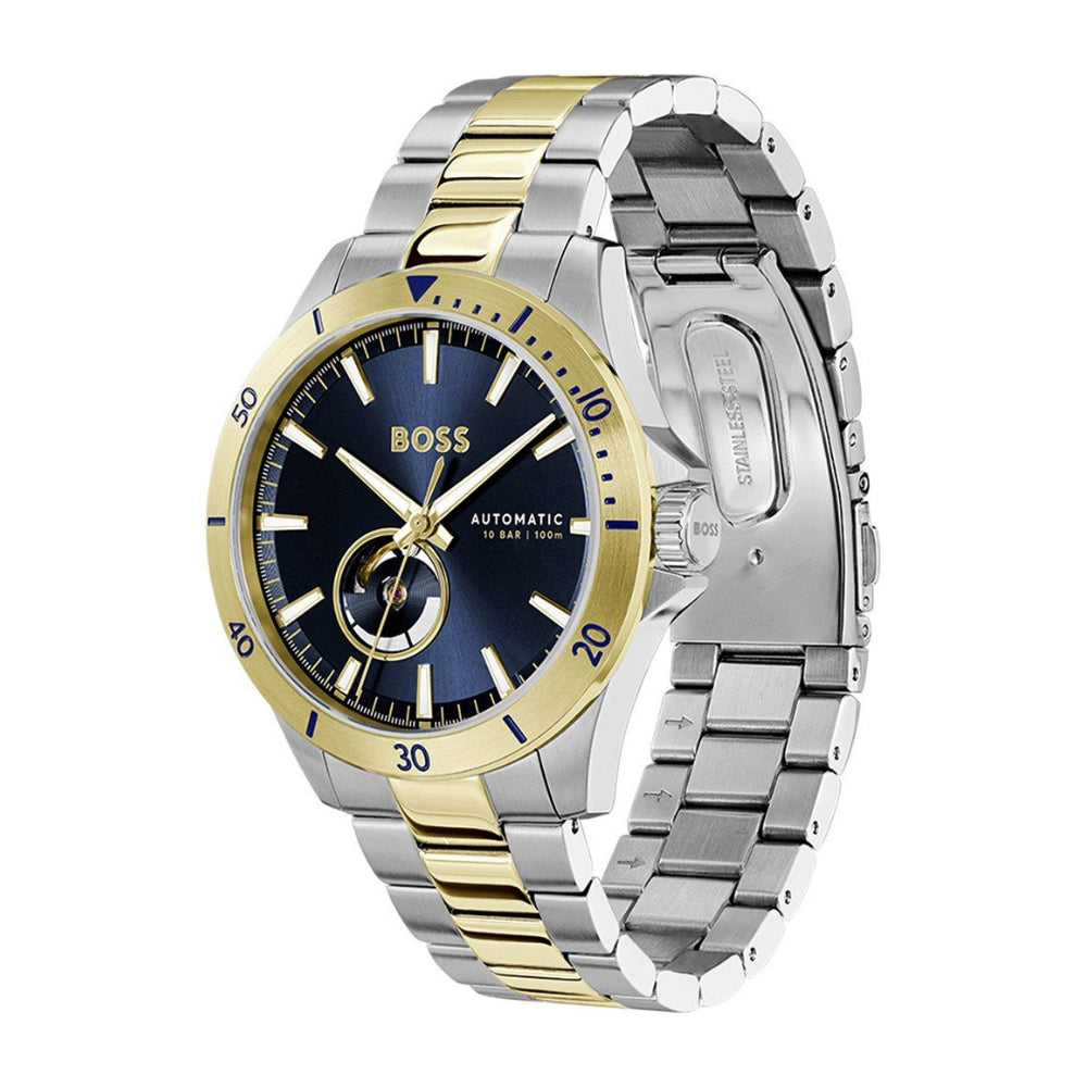 Hugo Boss Automatic Navy Dial Men's Watch HB1514201