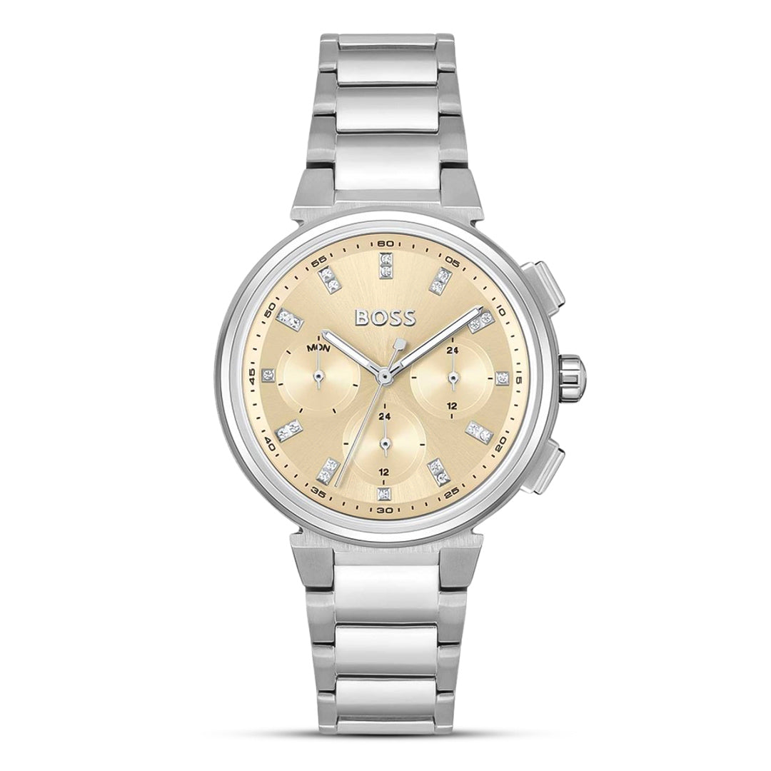 Hugo Boss Chronograph Champagne Dial Ladies Watch | HB1502676