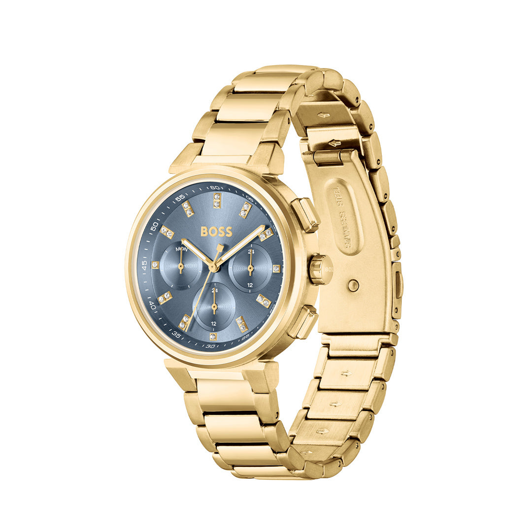 Hugo Boss Chronograph Ace Blue Dial Ladies Watch | HB1502677