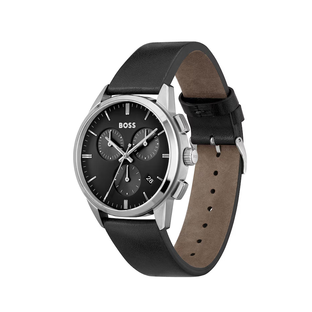 Hugo Boss Dapper Chronograph Black Dial Men's Watch | HB1513925