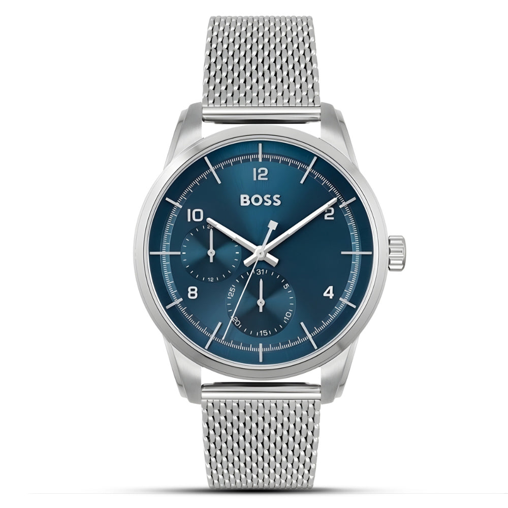 Hugo Boss Sophio Mesh Blue Dial Men's Watch HB1513942