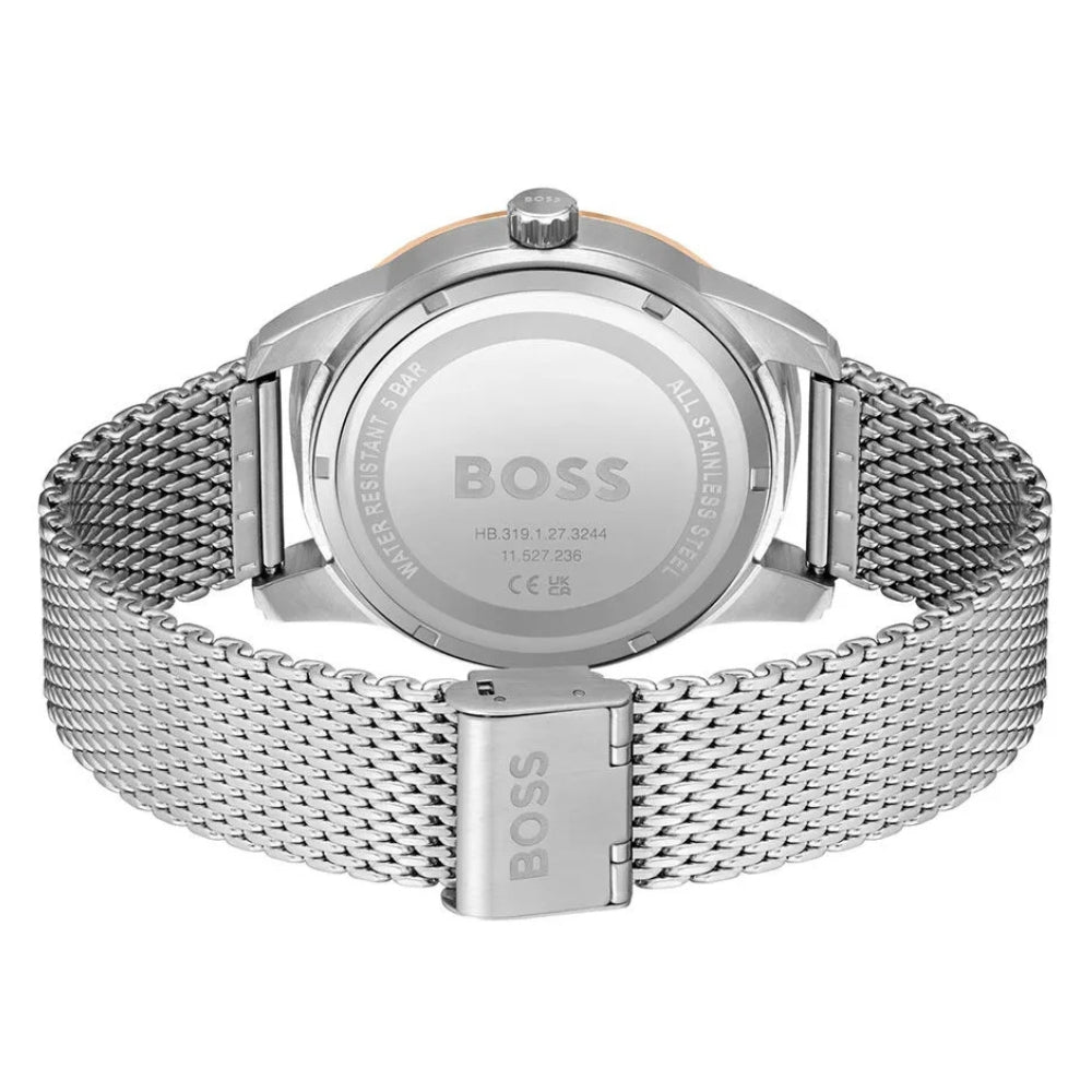 Hugo Boss Sophio Mesh Black Dial Men's Watch HB1513961