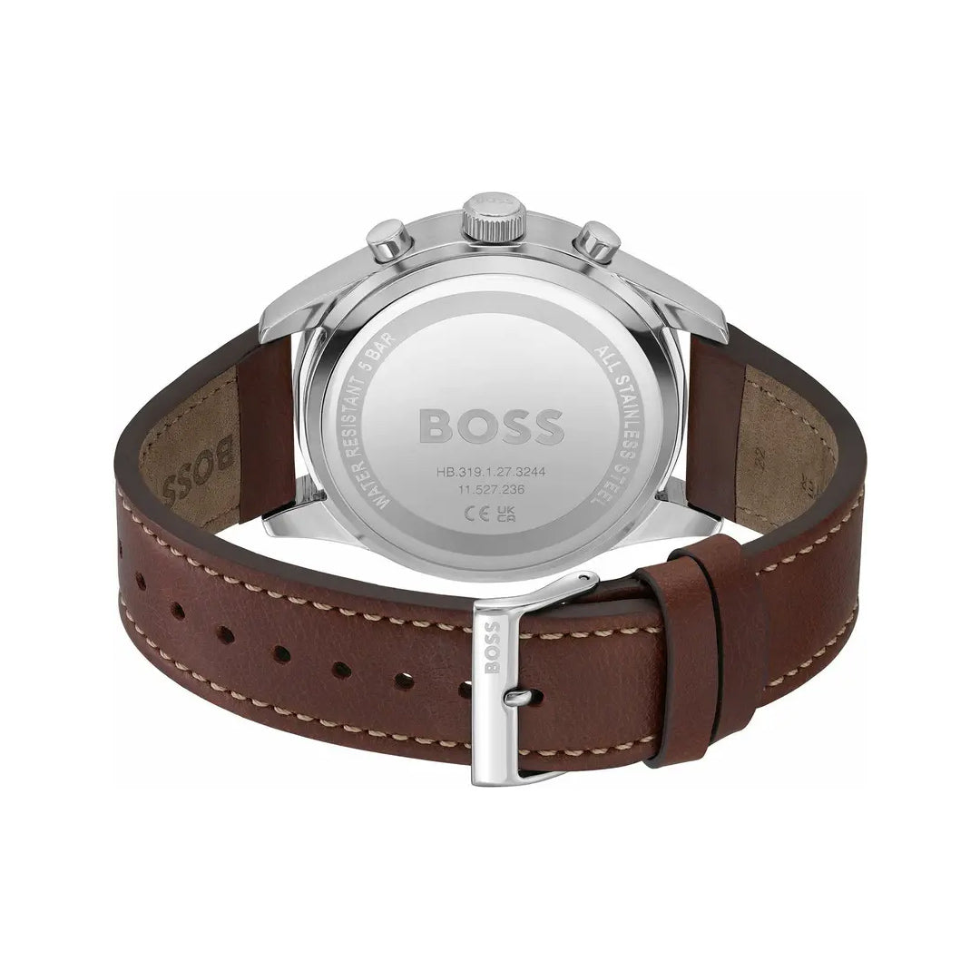 Hugo Boss Chronograph Maroon Dial Men's Watch | HB1513988
