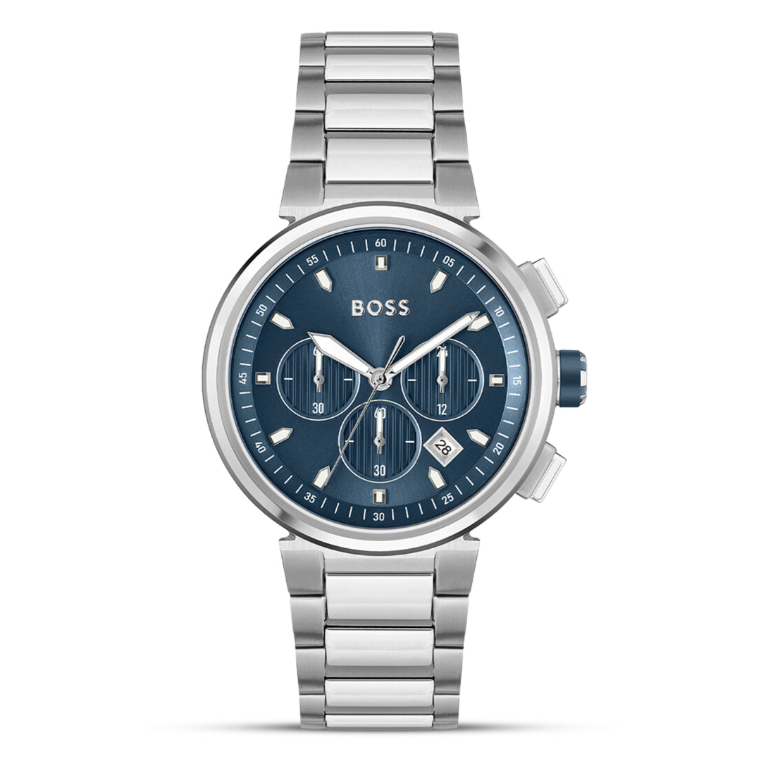 Hugo Boss Heren Horloge Blue Dial Men's Watch| HB1513999