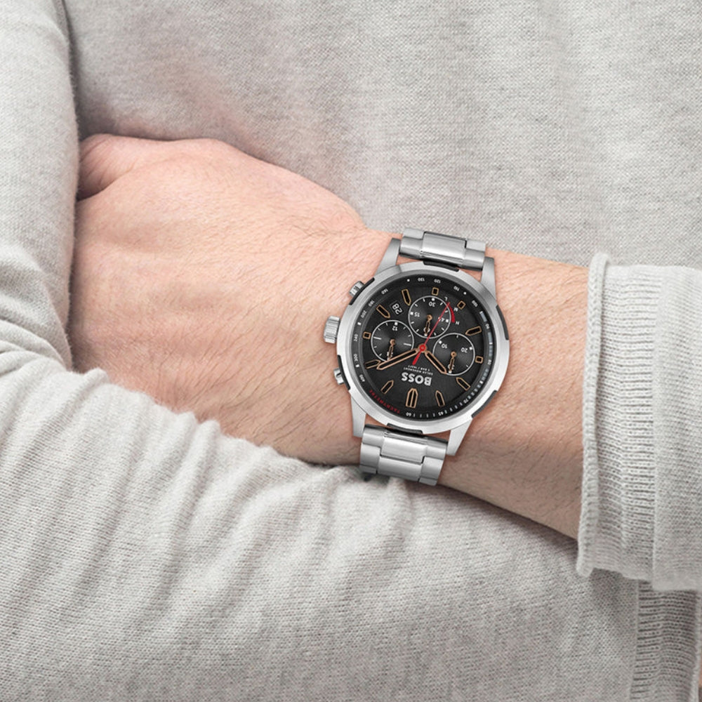 HUGO BOSS SOLGRADE BLACK DIAL MEN'S WATCH HB1514032