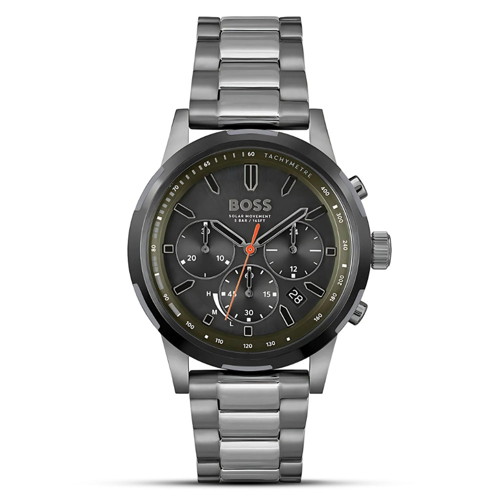 HUGO BOSS SOLGARDE BLACK DIAL MENS WATCH | HB1514034