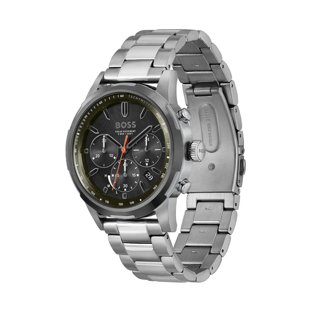 HUGO BOSS SOLGARDE BLACK DIAL MENS WATCH | HB1514034