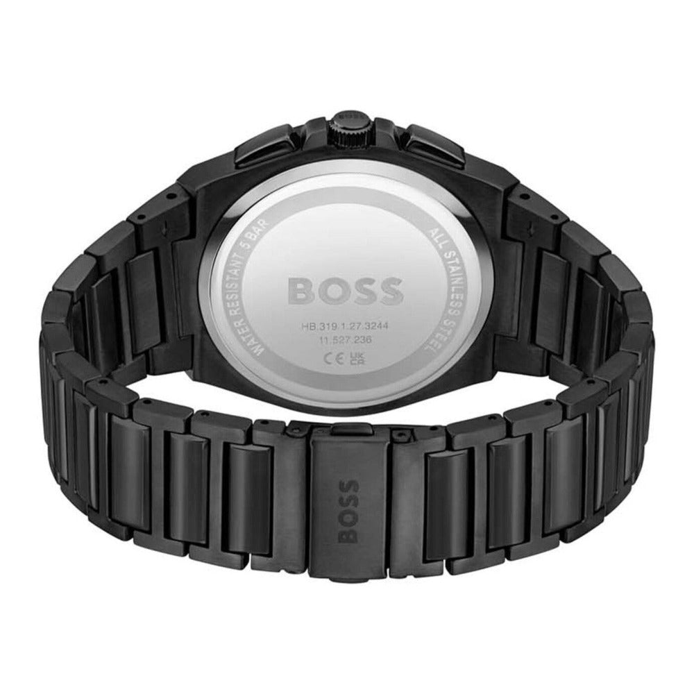 Hugo Boss "Heren Horloge" Black Stainless Steel Men's Watch| HB1514068
