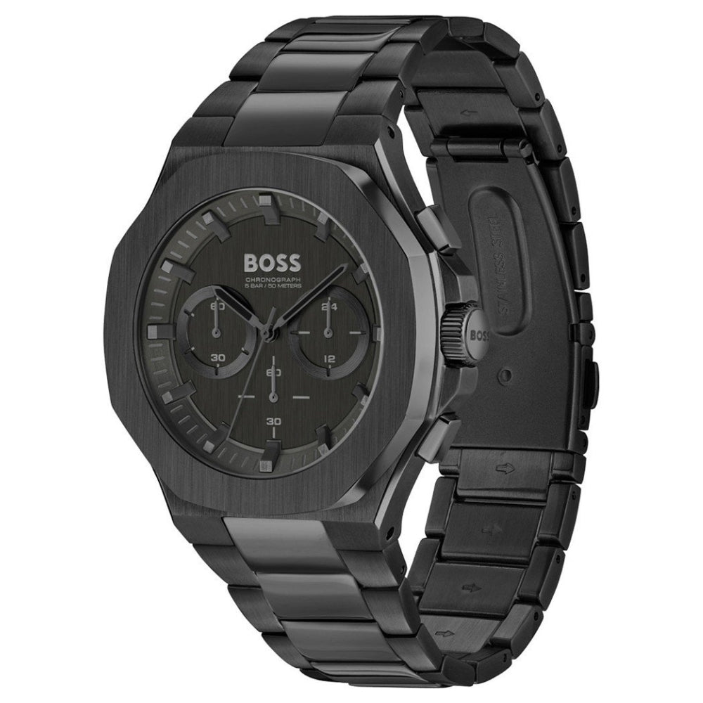 Hugo Boss Taper Black Dial Men's Watch | HB1514088