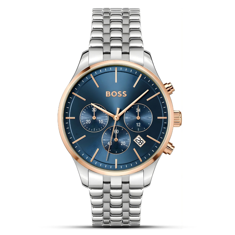 HUGO BOSS Avery Chronograph Blue Dial Men's Watch | HB1514158