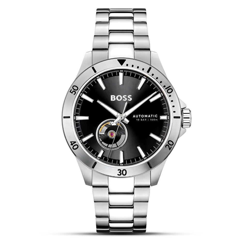 HUGO BOSS Automatic Black Dial Men's Watch | HB1514202
