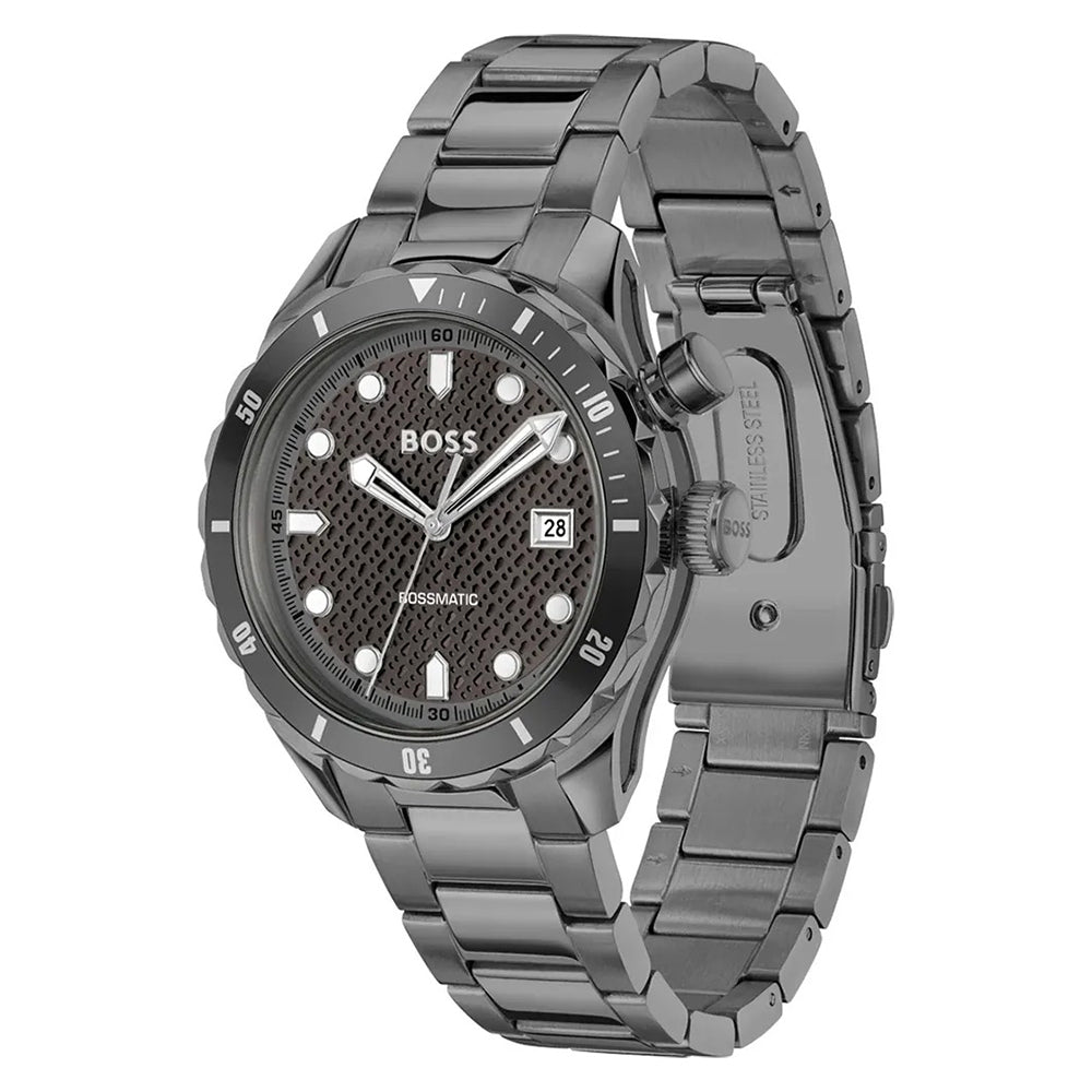 Hugo Boss Bossmatic Grey Dial Men's Watch | HB1514213