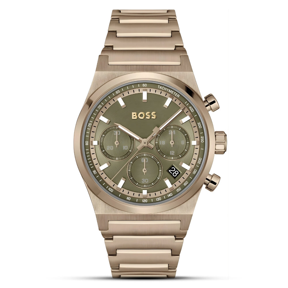Hugo Boss Horloge Chronograph Green Dial Men's Watch | HB1514222