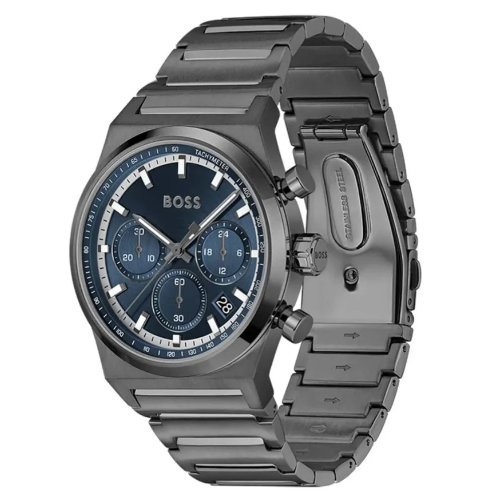 HUGO BOSS Horloge Chronograph Blue Dial Men's Watch | HB1514223