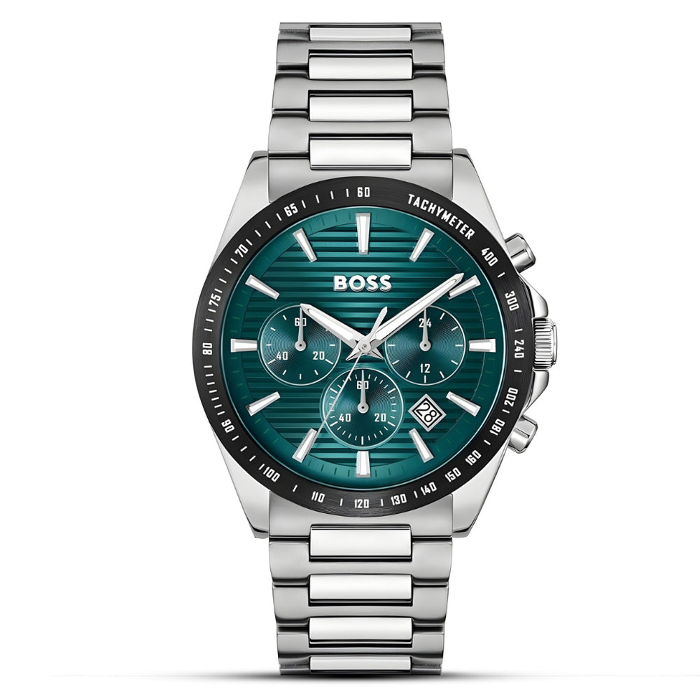 Hugo Boss Strike Green Dial Men's Watch | HB1514241