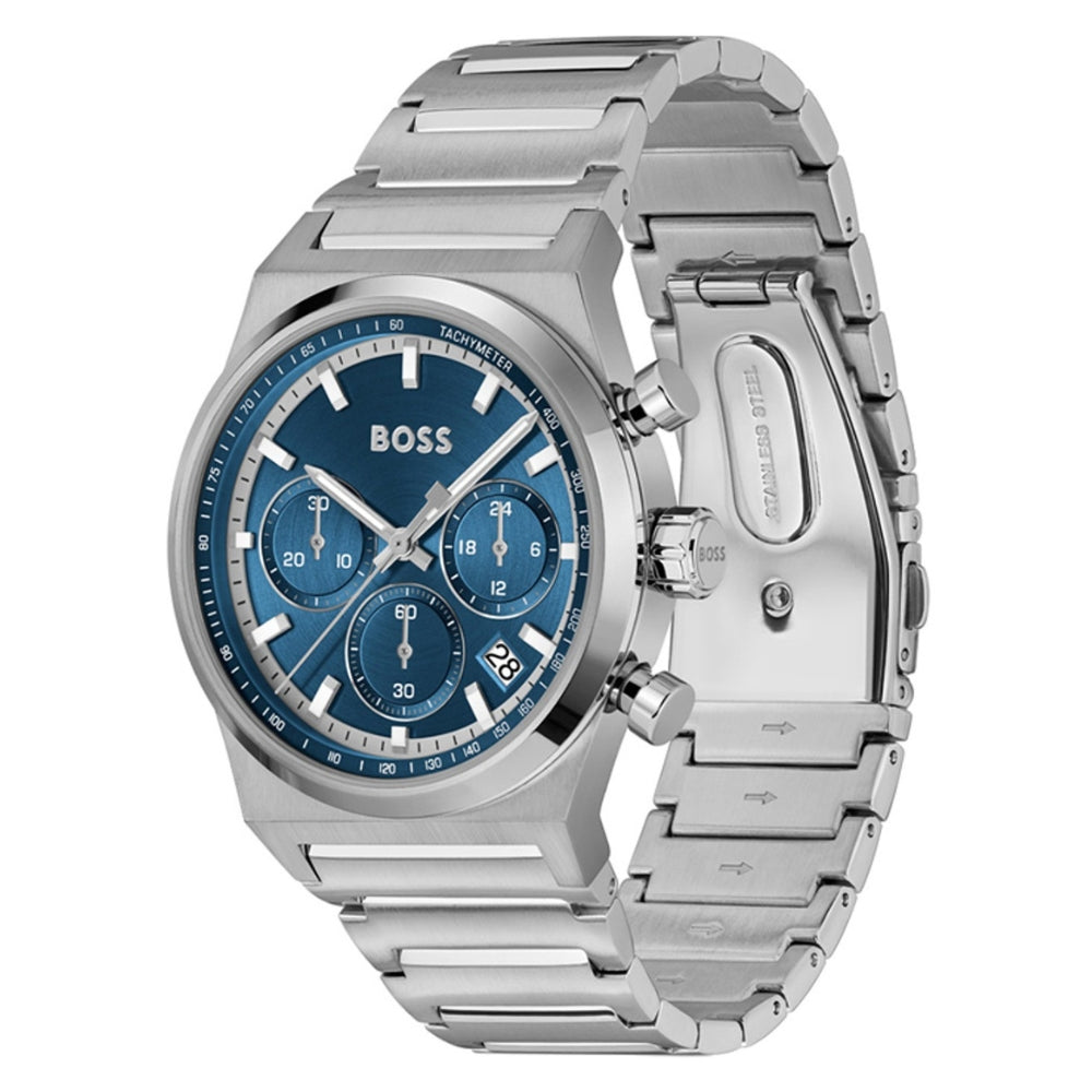 HUGO BOSS Candor Chronograph horloge Blue Dial Men's Watch HB1514250
