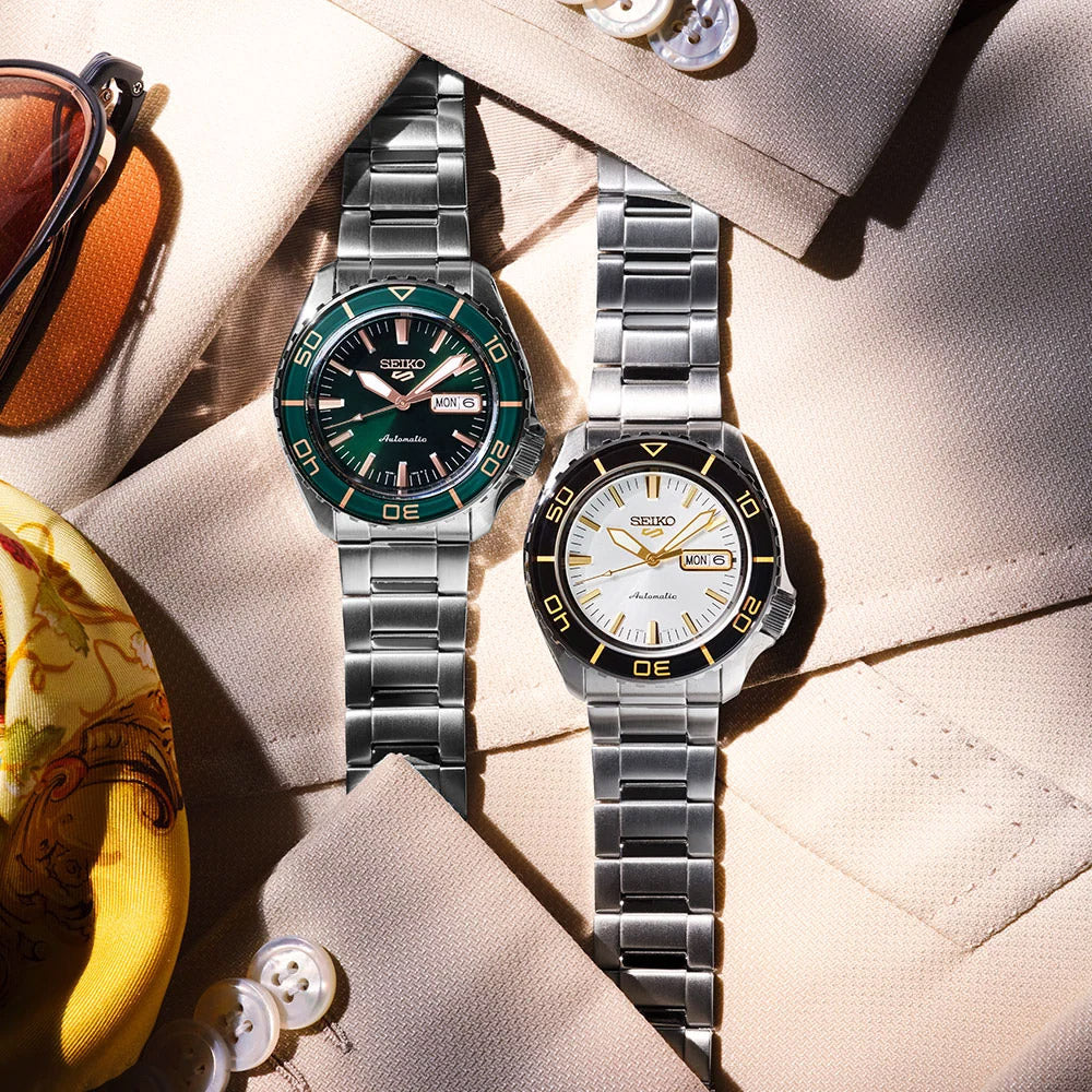 Seiko 5 Sports Green Dial Automatic Watch HDB005K1