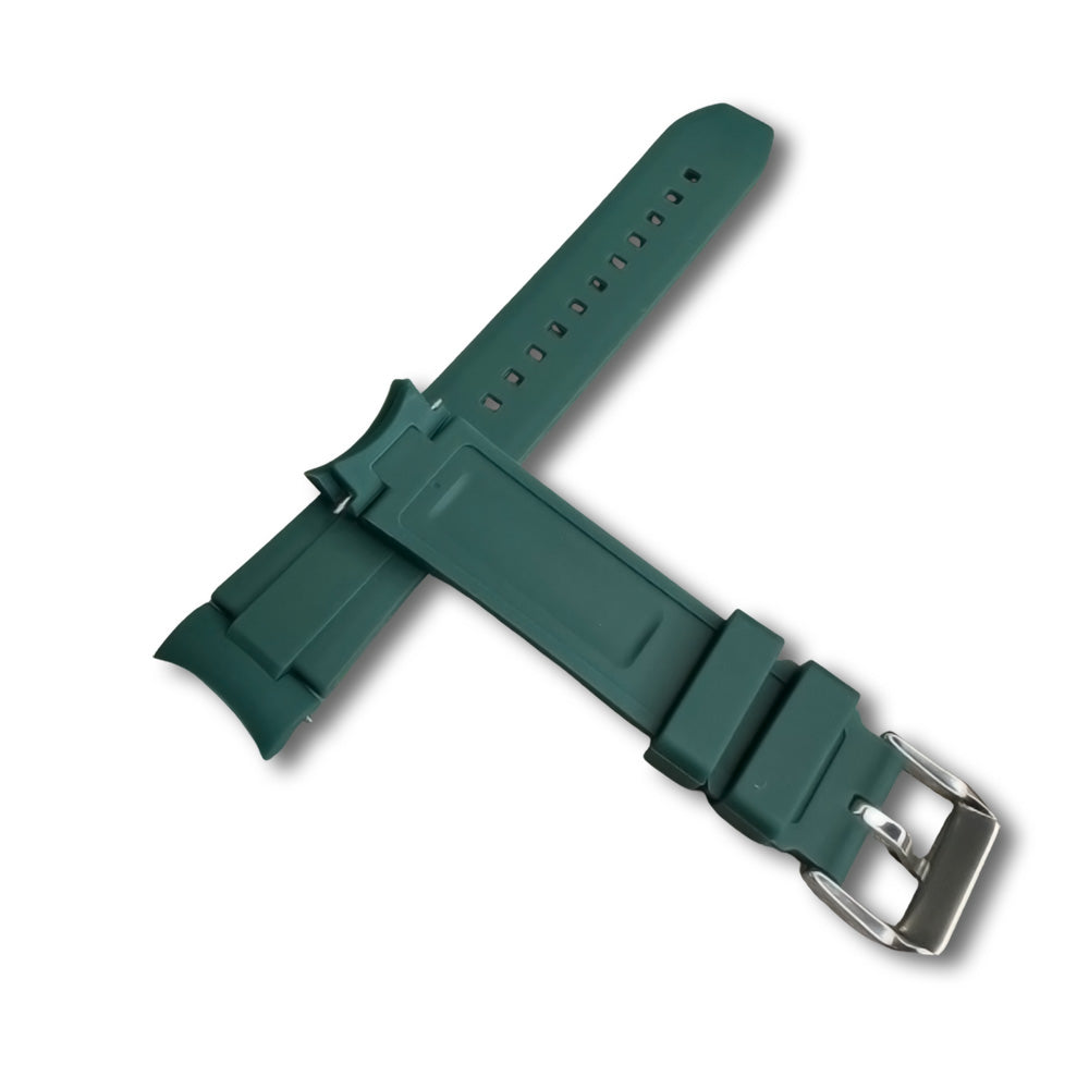 Cavern 22mm Multi Function Green Silicon Strap