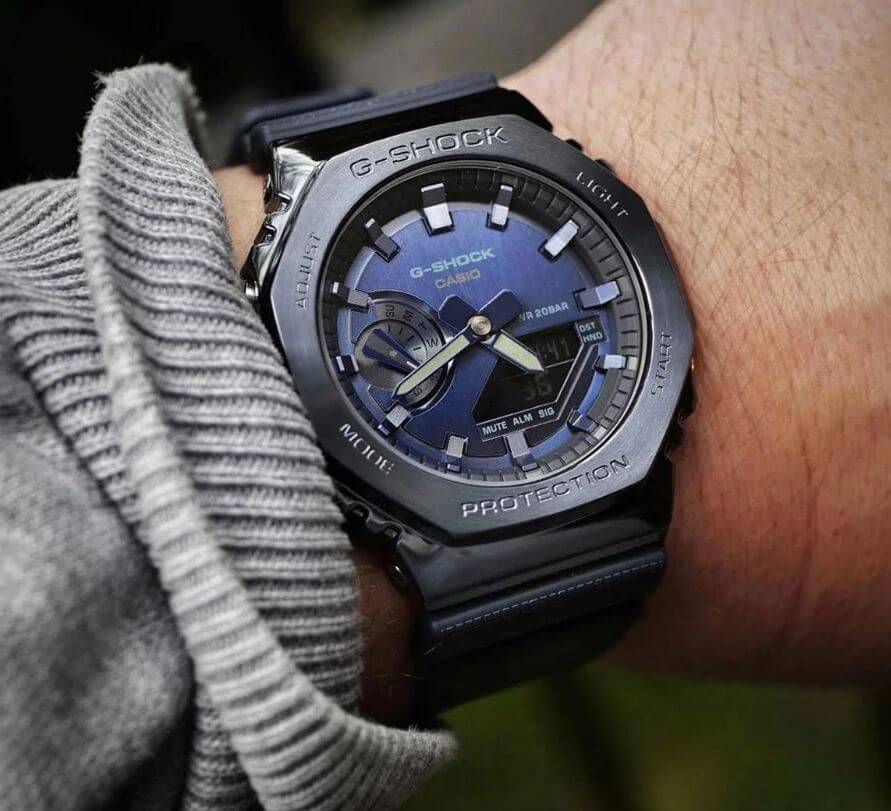 Casio G-SHOCK ANALOG-DIGITAL SERIES| GM-2100N-2ADR