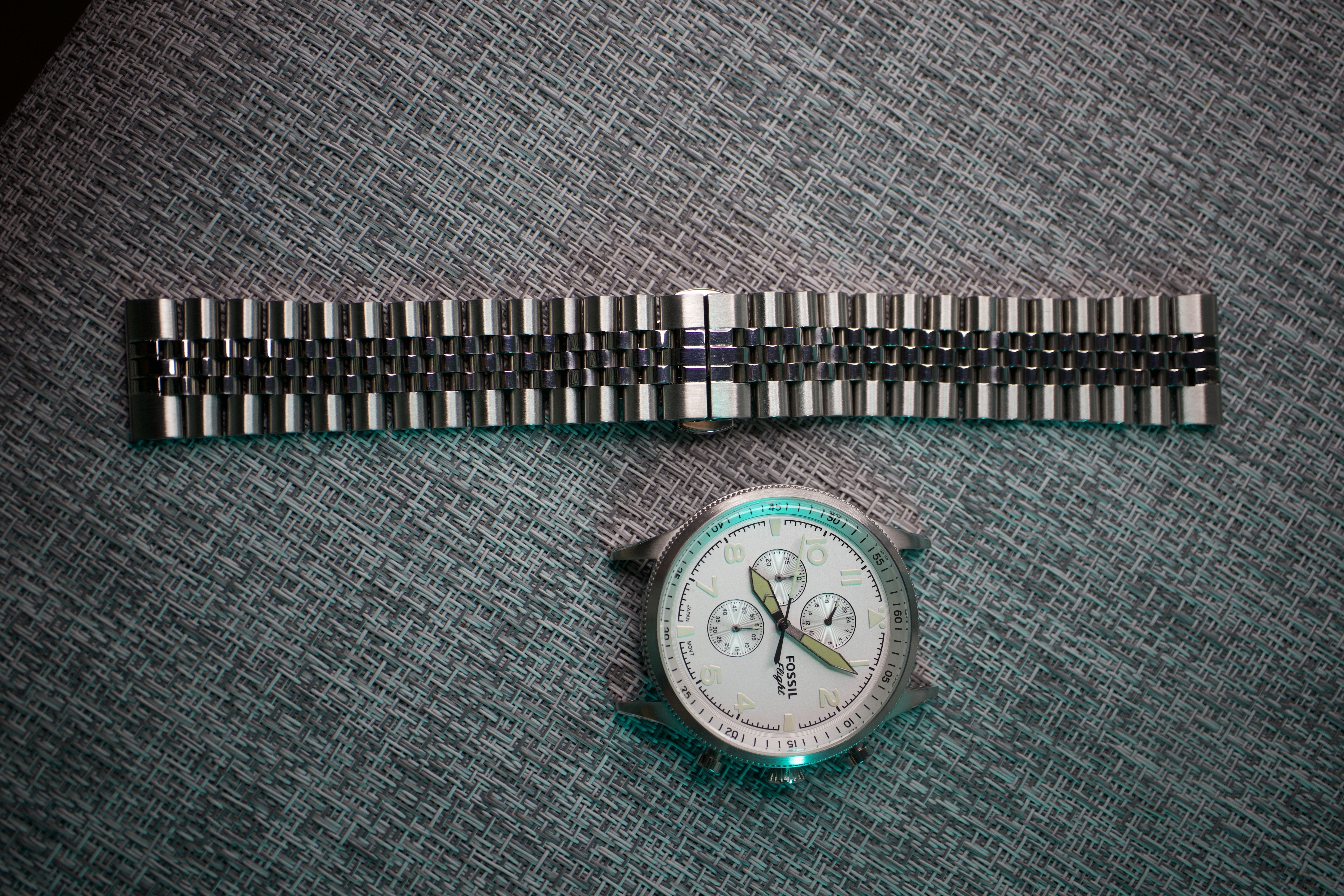 Cavern 22mm Curved Jubilee Watch Bracelet