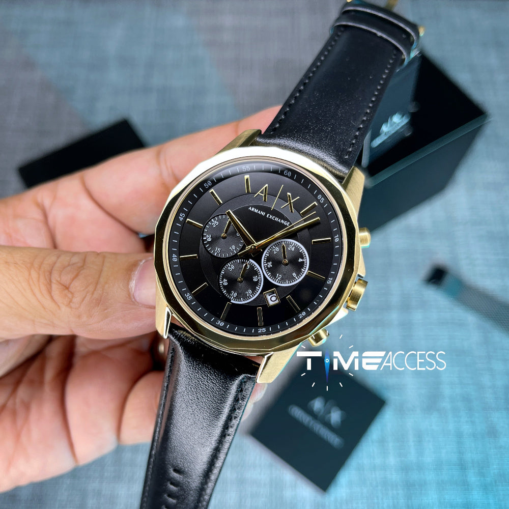 Armani Exchange Chronograph Black Dial Men's Watch | AX7133