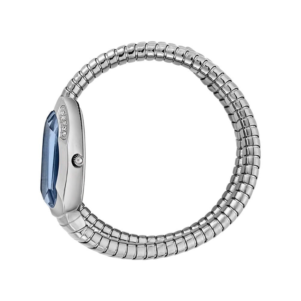 Just Cavalli Signature Snake Blue Dial Ladies Watch | JC1L209M0025