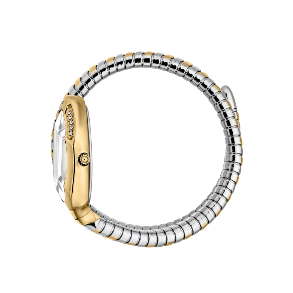 Just Cavalli Serpente White Dial Ladies Watch | JC1L223M0055