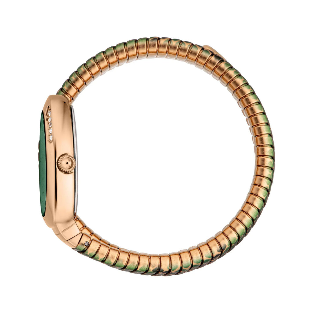 Just Cavalli Glam Snake Green Dial Ladies Watch | JC1L251M0035