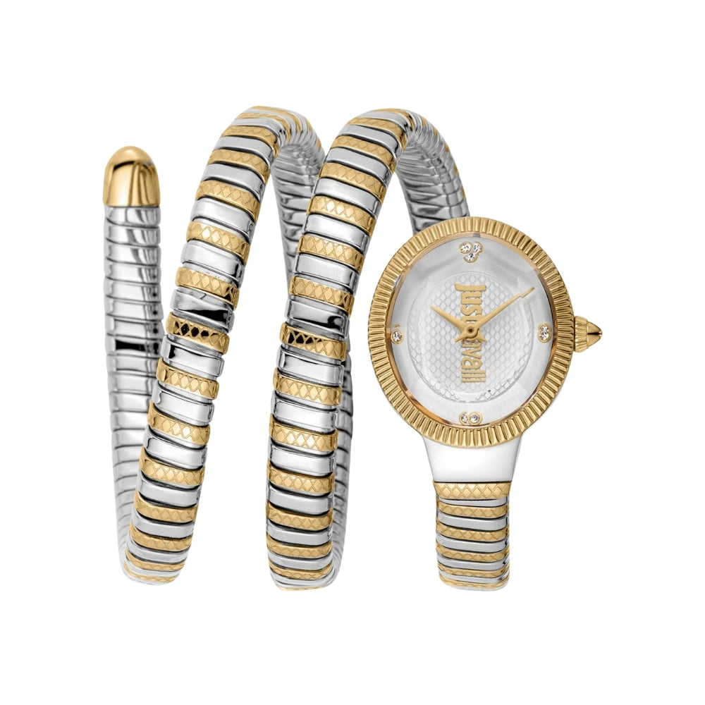 Just Cavalli After Party Silver Dial Ladies Watch | JC1L269M0055