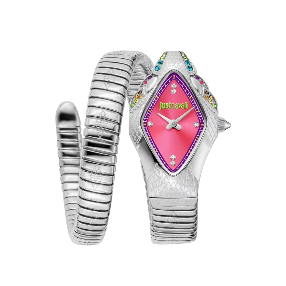 Just Cavalli Ferocious Rose Gold Dial Ladies Watch | JC1L306M0025