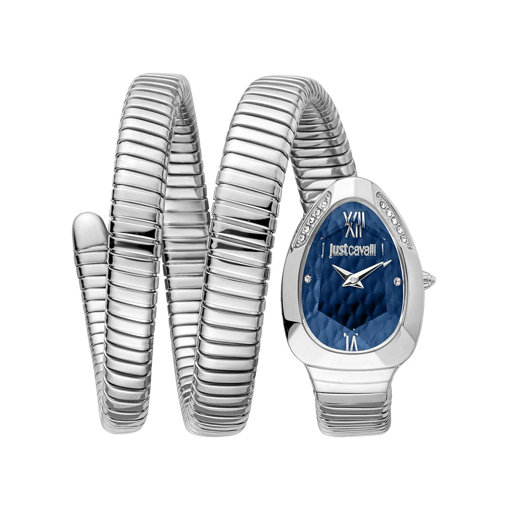 Just Cavalli Serpente Blue Dial Ladies Watch | JC1L224M0025