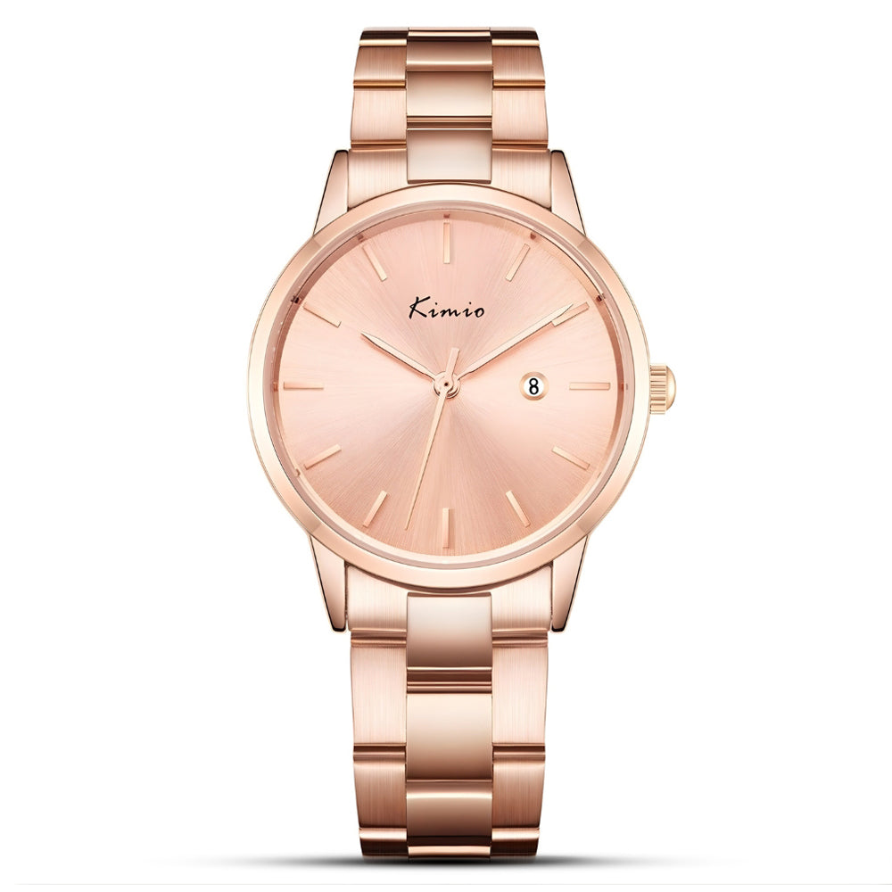 Kimio CELET Rose Gold/Gold Tone Ladies Watch K6420M-CZ2RRR