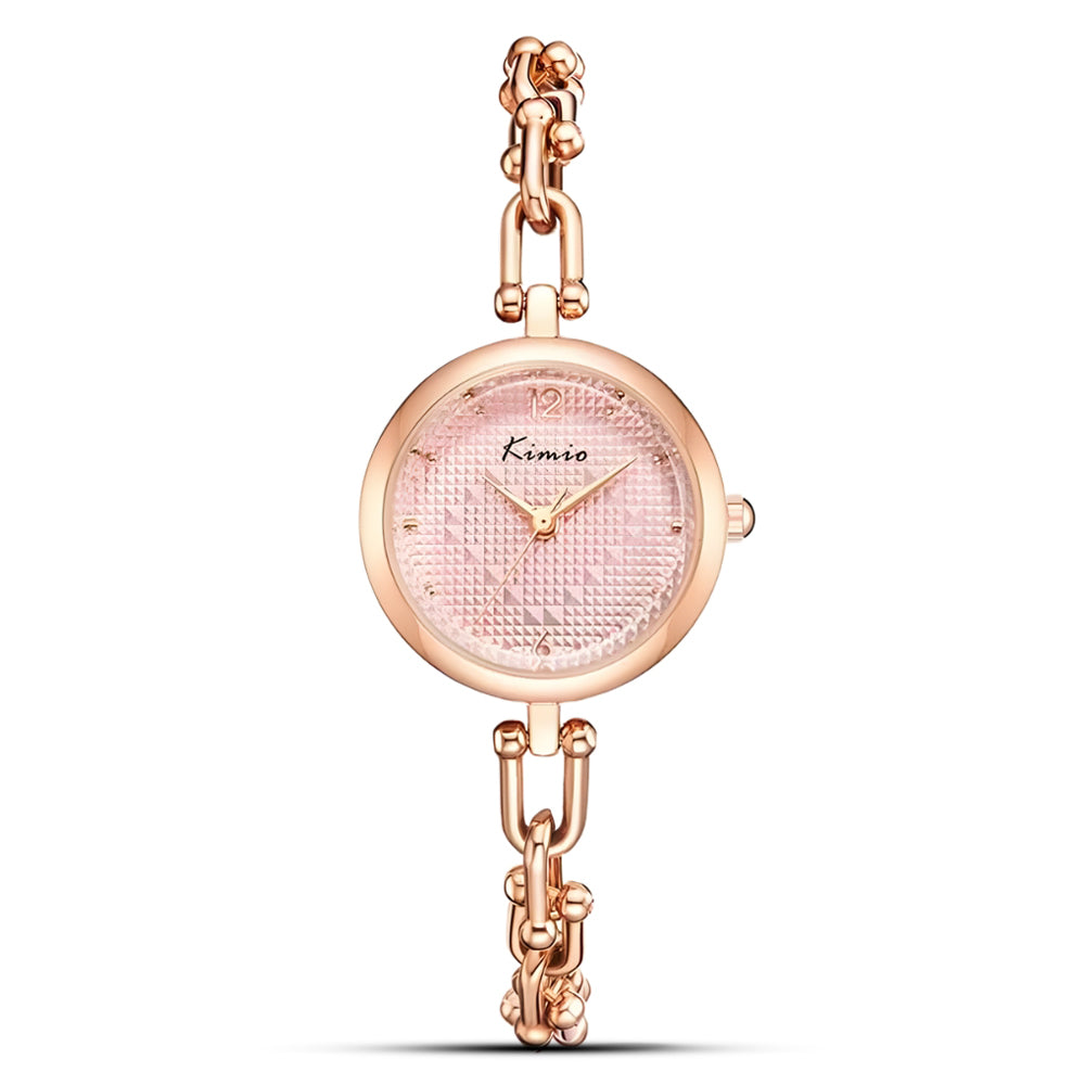 Kimio Heart Shape Dial Ladies Watch K6446S
