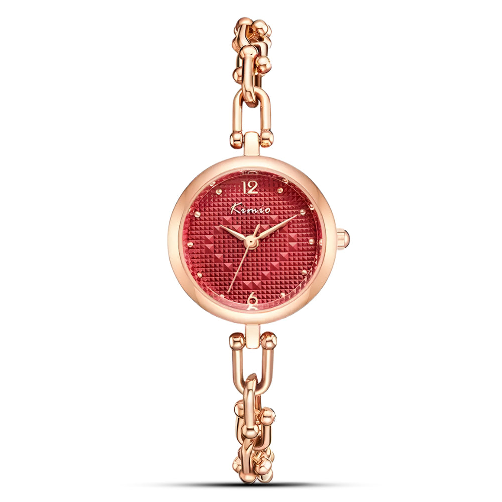 Kimio Heart Shape Dial Ladies Watch K6446S