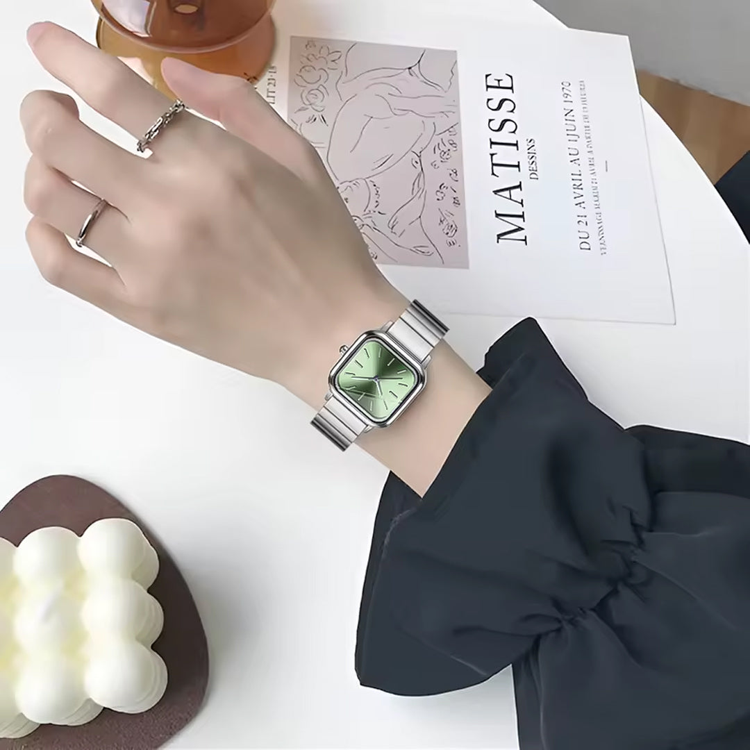 KIMIO Elegant Square Shape Dial Ladies Watch | K6498S-XZ1WWZ